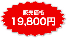 販売価格19800円